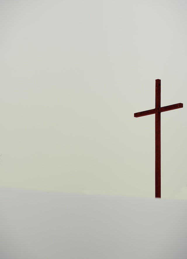 Holy Week cross